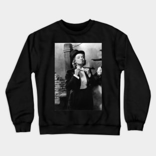 Marlene Dietrich suit Crewneck Sweatshirt